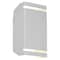 Access Lighting La Vida, BiDirectional Outdoor LED Wall Mount, Satin Finish 20016LEDDMG-SAT - alternate 1
